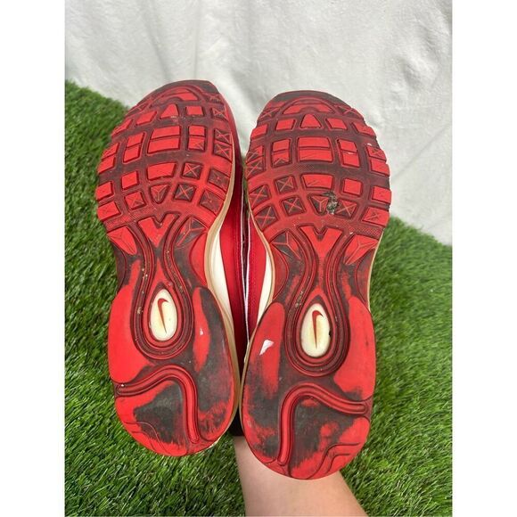 Size 13 - Nike Air Max 98 Men's University Red / White 640744-602 - Picture 4 of 8